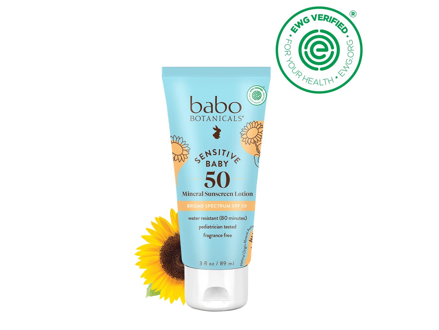 Sensitive Baby Mineral Sunscreen Lotion SPF50