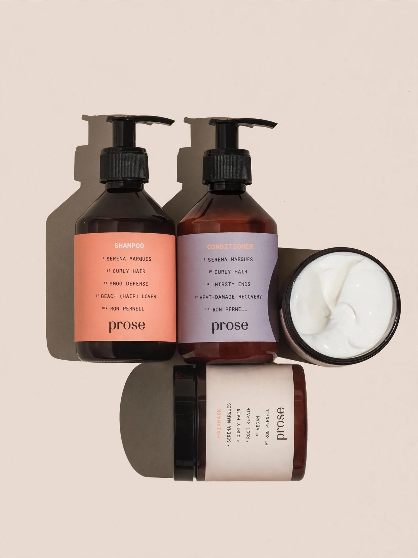 Arnaud Plas and the shampoo made for one head